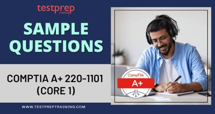 Comptia a+ practice test 1101