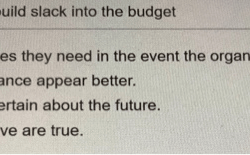 Managers may intentionally build slack into the budget